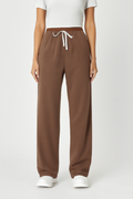 Hoge Taille Wijde Pijpen Joggingbroek – Naomi