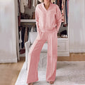 Dames Trainingspak Stijlvol Comfort V-Hals Set – Elvarra