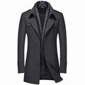 Stijlvolle heren trenchcoat met klassieke pasvorm – Ruben