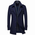 Stijlvolle heren trenchcoat met klassieke pasvorm – Ruben