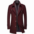 Stijlvolle heren trenchcoat met klassieke pasvorm – Ruben