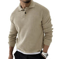Comfortabele en stijlvolle lange mouwen polo – Florian