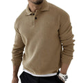 Comfortabele en stijlvolle lange mouwen polo – Florian