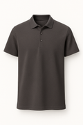 Heren Airflow Effen Kleur Gebreid Polo Shirt – Mark