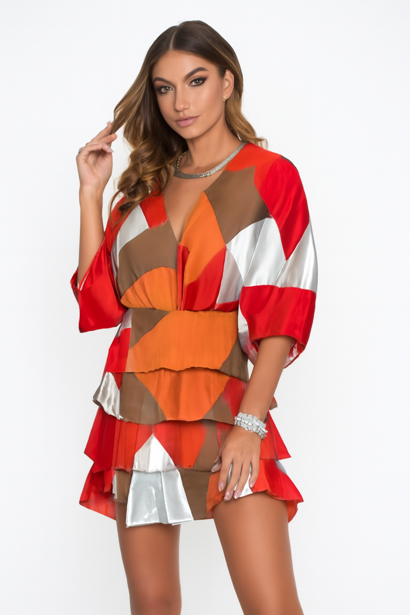 Zomerjurk met gestroomlijnde pasvorm en tijdloze look – Jolène