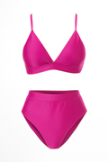 Bikini dames hoge taille voorgevormd comfortabel flatterend – Roselyn