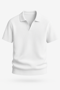 Heren Polo T-shirt met V-hals en Korte Mouwen – Vince