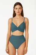 Bikini dames hoge taille sneldrogend elegante pasvorm – Liora