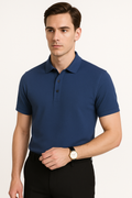 Heren Elite Performance Effen Korte Mouw Polo Shirt – Morrison