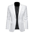 Heren slim-fit blazer met één knoop – Nicolas