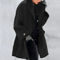 Warme trenchcoat dames winter stijlvol en elegant - Lena