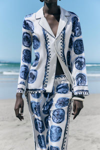 Set met Delfts Blauwe Print – Delft Elegance