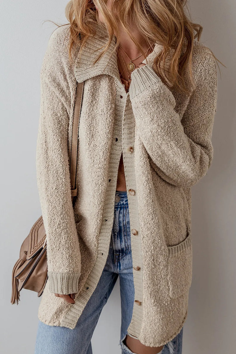 Stijlvolle dames cardigan met knopen – Sophie