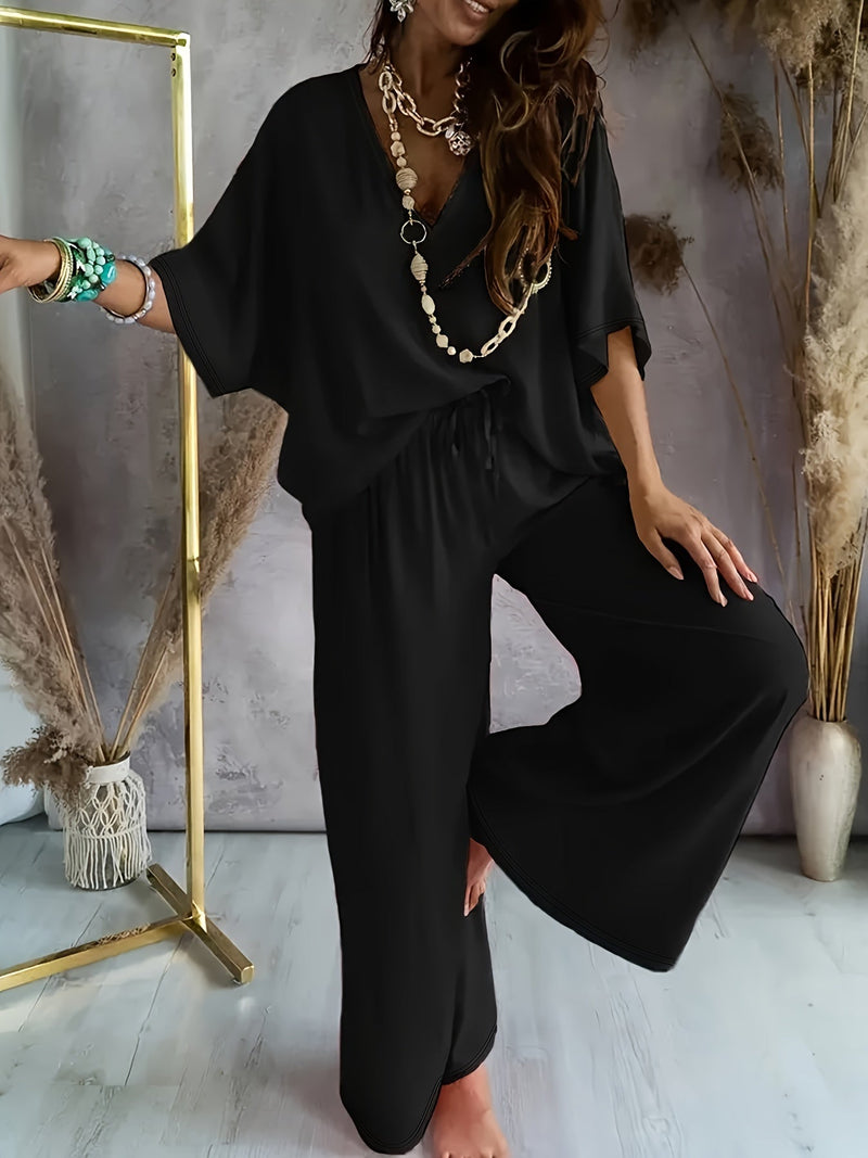 Lente Zomerset Met V-Hals En Comfort – Mila