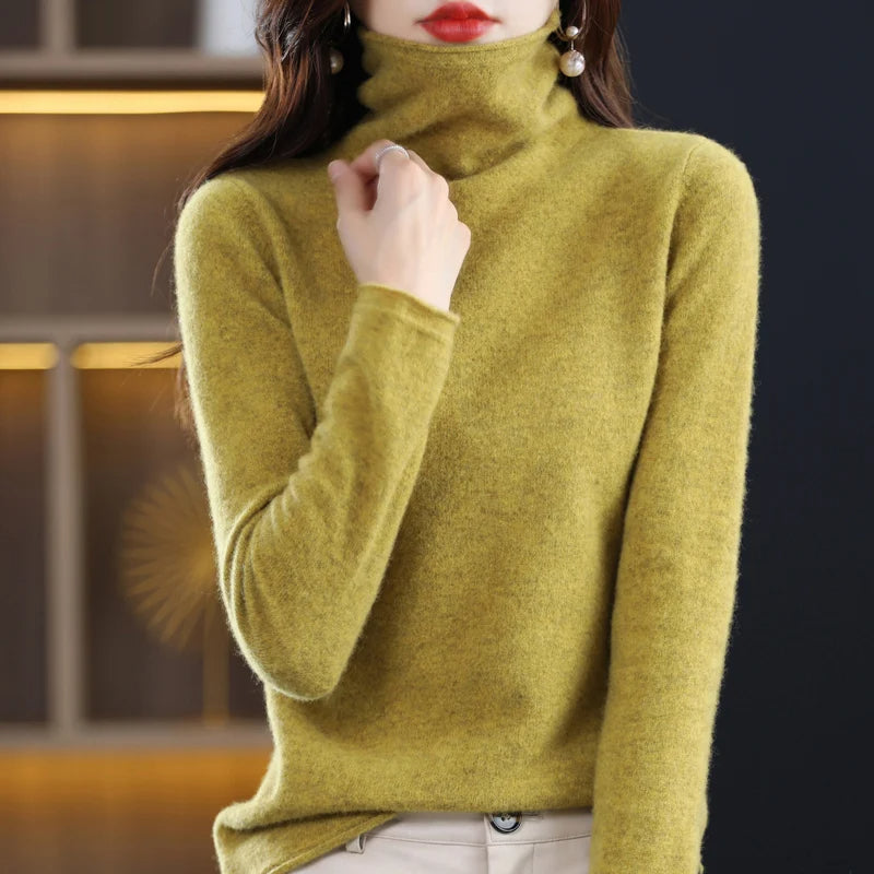 Luxe Kasjmier Trui met Tijdloze Stijl – Olivia