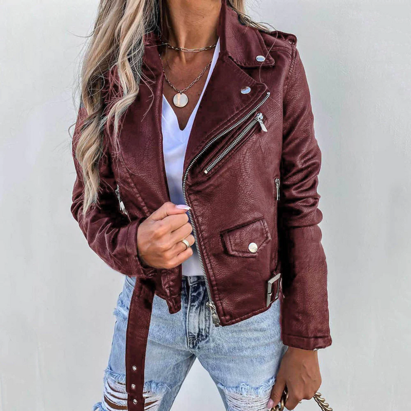 Chic bikerjack voor dames – Naomi