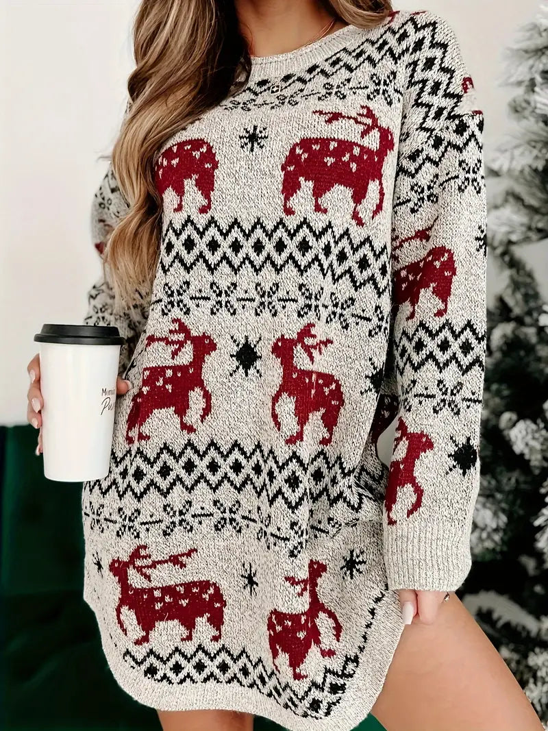 Feestelijke en comfortabele kerst sweater – Emma
