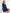 Denim mini-jurk met pofmouwen en V-hals – Marenya