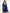 Denim Mini Jurk met Pofmouwen en Knoopdetails – Fay