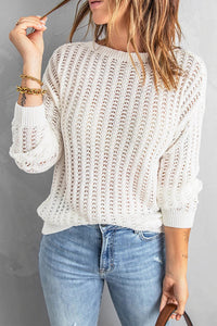 Casual damestrui met ronde hals – Livia