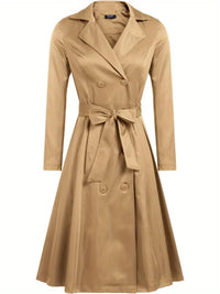 Elegante klassieke trenchcoat voor dames – Sophie