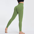 Dames sport legging high waist butt lift en naadloos – Solenya
