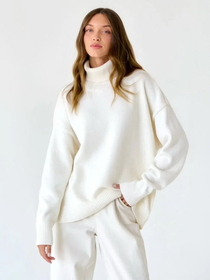 Warme Wol Coltrui met Elegante Pasvorm – Nora