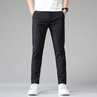 Stretch herenbroek met elastische tailleband – Ruben