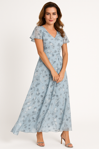 Elegante Zomerjurk met V-hals en Spaghettibandjes – Macy
