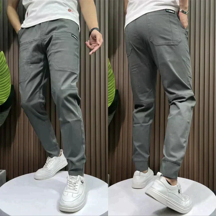 Heren stretchbroek met moderne pasvorm en comfort – Elias