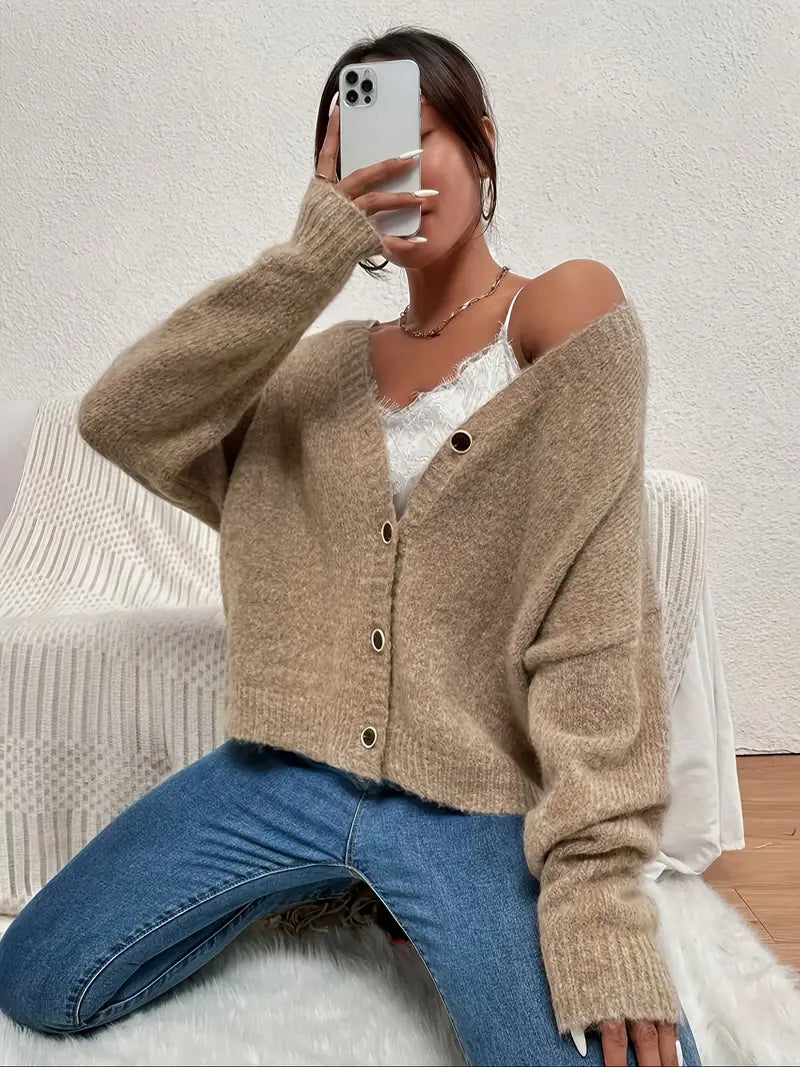 Wollen Vest met Tijdloze Stijl – Olivia