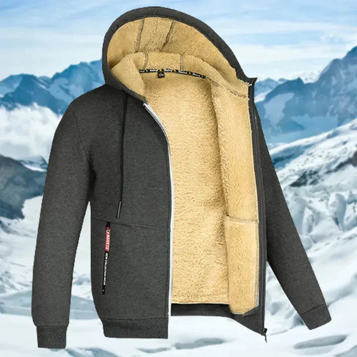 Winterjas met fleece voering voor heren - Dirk