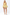 One-shoulder bloemenjurk met cut-outs en volume – Elviana