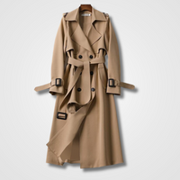 Waterafstotende elegante trenchcoat voor dames – Olivia