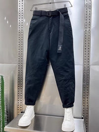 Herenbroek Urban Katoen Verstelbare Taille Cropped – Travilo