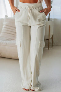 Trendy casual broek met rechte pijpen – Sophie