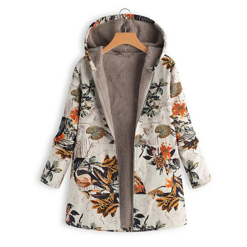 Zachte oversized teddy damesjas voor winter – Sophie