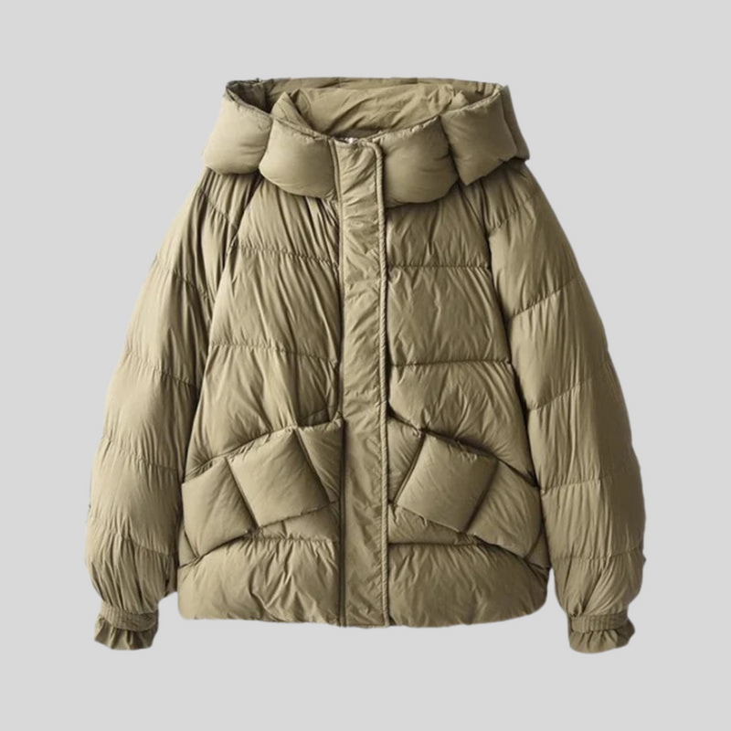 Luxe Dames Gewatteerde Winterjas - Lilian