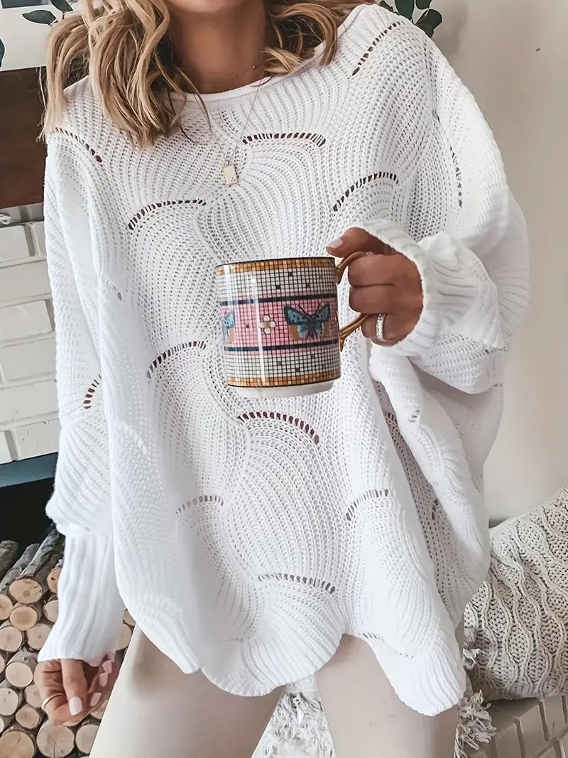 Gebreide damestrui met trendy details en comfort - Vera
