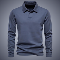 Warme heren polo met stijlvolle pasvorm – Noah