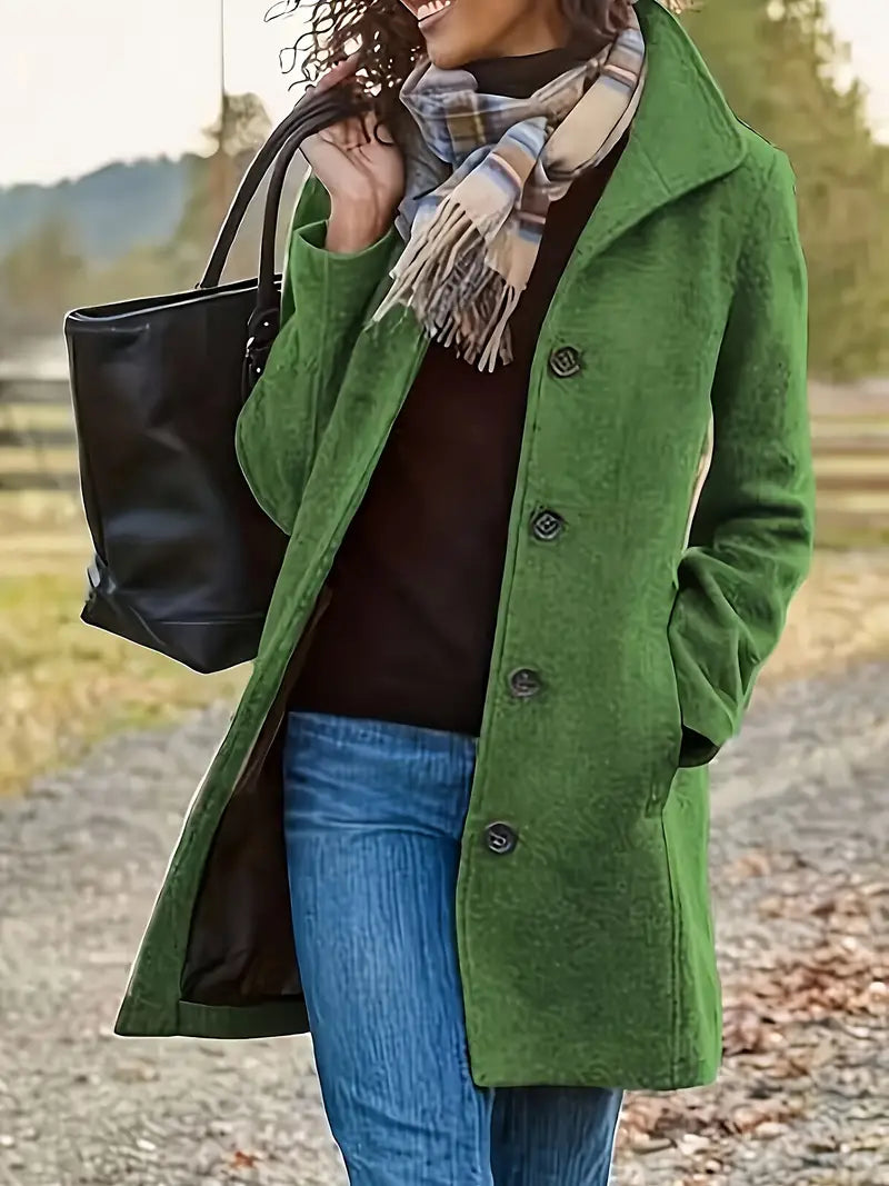 Stijlvolle Herfst- en Winterjas - Livia
