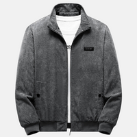 Corduroy herenjack met voering en elegante pasvorm – Hugaro