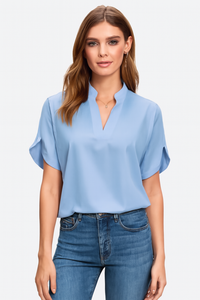 Casual Blouse met Korte Mouwen – Eliana