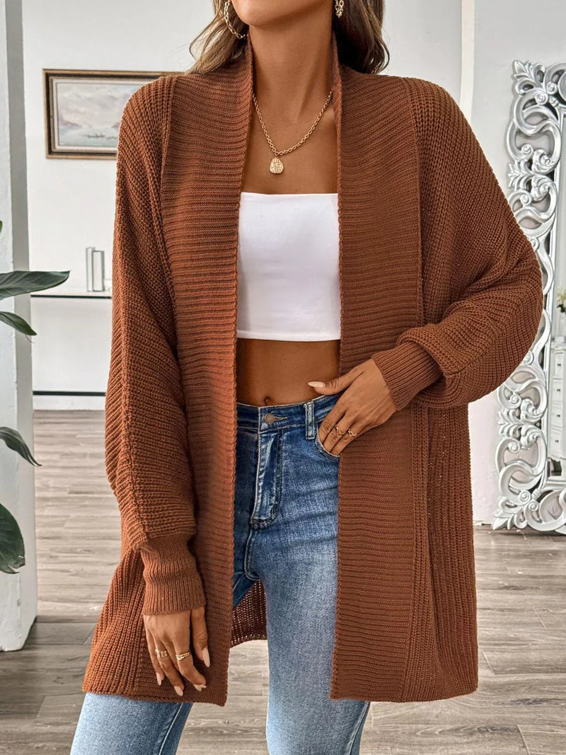 Stijlvol Open Cardigan met Warme Pasvorm – Emma