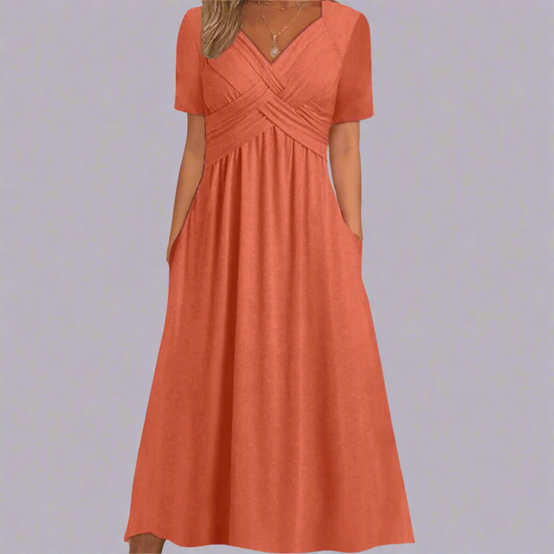 Elegant Maxi Jurk Zomer Comfort en Stijl – Elise