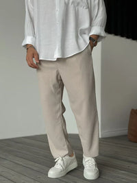 Heren Broek Klassiek Comfort Luxe Pasvorm – Montavero