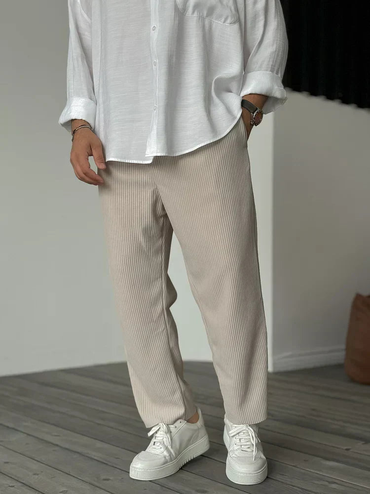Heren Broek Klassiek Comfort Luxe Pasvorm – Montavero