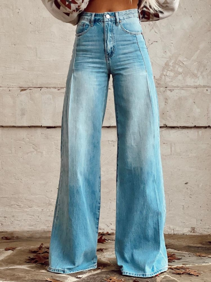 Brede jeans voor elke gelegenheid – Klara