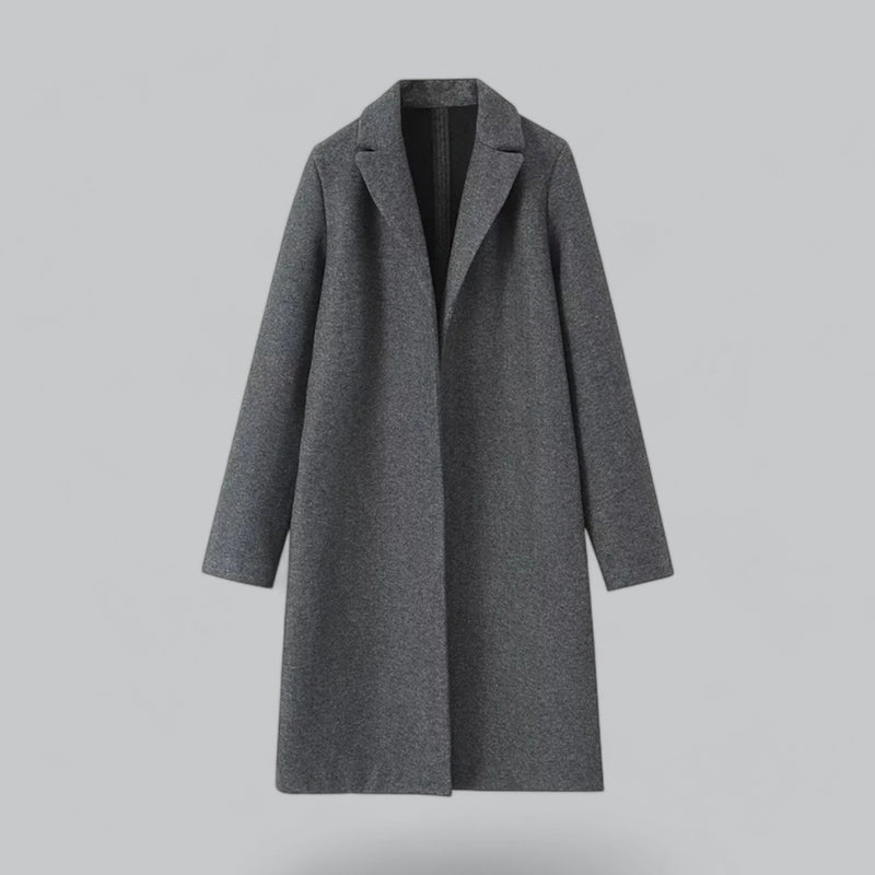 Lange trenchcoat met elegant design voor dames – Vera