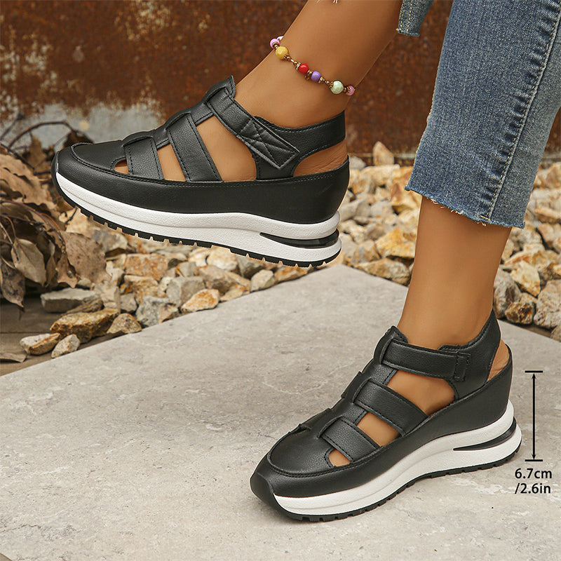 Elegante dames sneakers met verhoogde zool – Lia